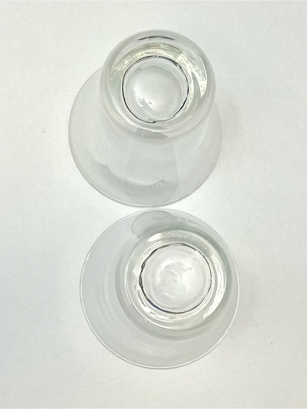 Vintage Baileys Irish Cream Flared Rocks Glasses Tapered Tumblers Set of 2